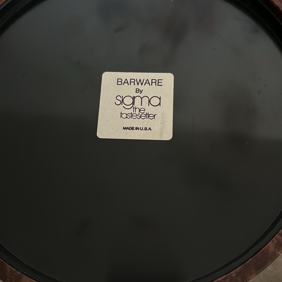 Vintage Mid Century Barware by Sigma Ice Bucket Brown - Picture 4 of 7